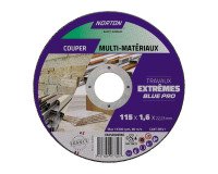 Disque à tronçonner Norton multi-matériaux Travaux Extremes 115 x 1,6 x 22,23 mm