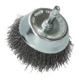 Brosse coupe ondulée acier Norton Ø 75 mm pour perceuse