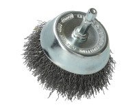 Brosse coupe ondulée acier Norton Ø 75 mm pour perceuse