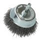 Brosse coupe ondulée acier Norton Ø 75 mm pour perceuse