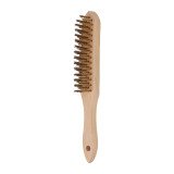 Brosse à main Norton bois/laiton 290 x 45 mm