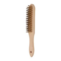 Brosse à main Norton bois/laiton 290 x 45 mm