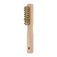 Brosse à main Norton bois/laiton 180 x 40 mm