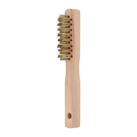 Brosse à main Norton bois/laiton 180 x 40 mm