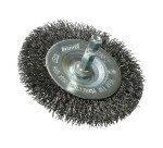 Brosse circulaire ondulée acier Norton Ø 75 mm pour perceuse