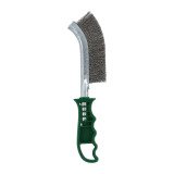 Brosse à main Norton manche en plastique vert/inox 260 x 40 mm