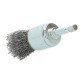 Brosse pinceau ondulée acier Norton Ø 25 mm pour perceuse