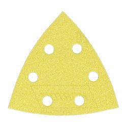 Patin auto-agrippant delta Norton multi-usages 95 x 95 mm - Grain 120 - Lot de 10