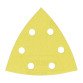 Patin auto-agrippant delta Norton multi-usages 95 x 95 mm - Grain 120 - Lot de 10