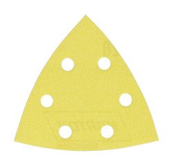 Patin auto-agrippant delta Norton multi-usages 95 x 95 mm - Grain 120 - Lot de 10