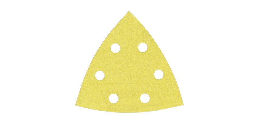 Patin auto-agrippant delta Norton multi-usages 95 x 95 mm - Grain 120 - Lot de 10