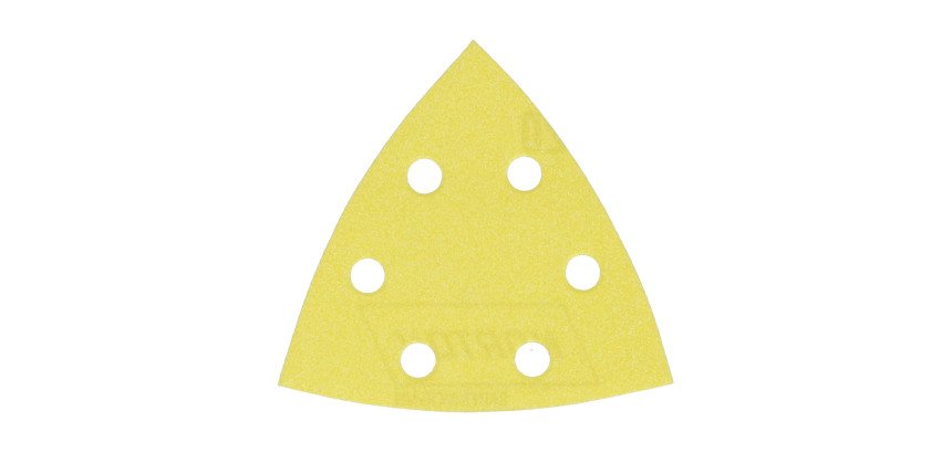 Patin auto-agrippant delta Norton multi-usages 95 x 95 mm - Grain 120 - Lot de 10