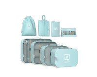 Organizador de maletas 8 piezas Numada Midweek A80 Azul claro