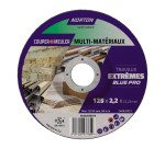 Disque de découpe 2 en 1 Norton multi-matériaux Ø 125 x 22,23 mm