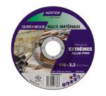 Disque de découpe 2 en 1 Norton multi-matériaux Ø 115 x 22,23 mm