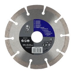 Disque diamant Norton multi-matériaux Ø 125 x 22,23 mm - Nombre de segment 10