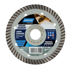 Disque diamant Norton grès cérame Ø 125 x 22,23 mm