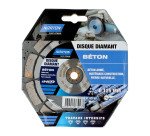 Disque diamant Norton béton Ø 125 x 22,23 mm - Nombre de segment 10