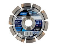 Disque diamant Norton béton Ø 125 x 22,23 mm - Nombre de segment 10