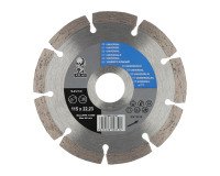 Disque diamant Atlas matériaux de construction Ø 115 x 22,23 mm - Nombre de segment 9