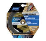 Disque carbure Norton multi-matériaux Ø 125 x 22,23 mm - Nombre de segment 24