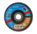 Disque à lamelles Norton Expert Ø 125 x 22,23 mm - Grain 60 - Lot de 5