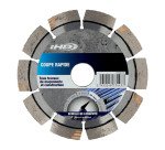 Disque diamant Norton béton Ø 125 x 22,23 mm - Nombre de segment 10