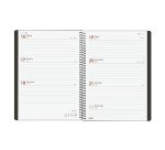 Agenda semana vista espiral My Negra Finocam E10 155 x 212 mm Catalán