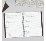 Agenda semana vista espiral My Negra Finocam E10 155 x 212 mm Catalán