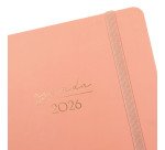 Agenda semana vista espiral Alma Coral Finocam E10 155 x 212 mm