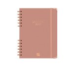 Agenda semana vista espiral Alma Rosa Finocam E10 155 x 212 mm
