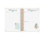 Agenda dia página espiral Journal Verde Finocam 155 x 212 mm
