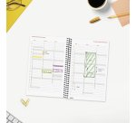 Agenda semana vista espiral Year Finocam E5 117 x 181 mm