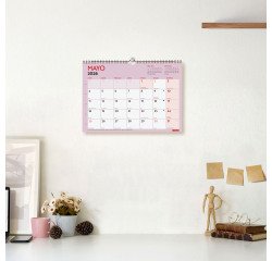 Calendario de pared Grafik Finocam A4 297 x 210 mm