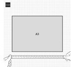 Calendario de pared Grafik Finocam A3 420 x 297 mm