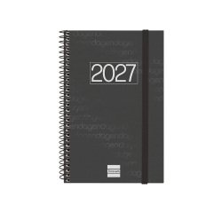 Agenda semana vista espiral Year Finocam E5 117 x 181 mm