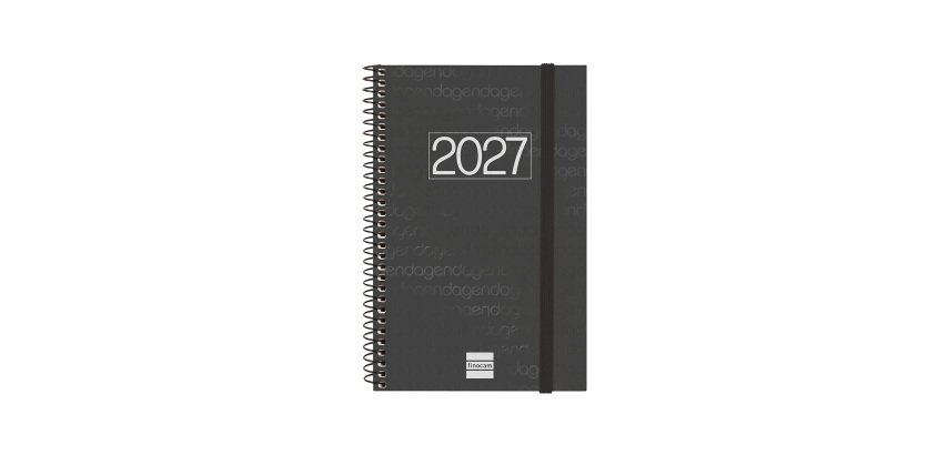 Agenda semana vista espiral Year Finocam E5 117 x 181 mm