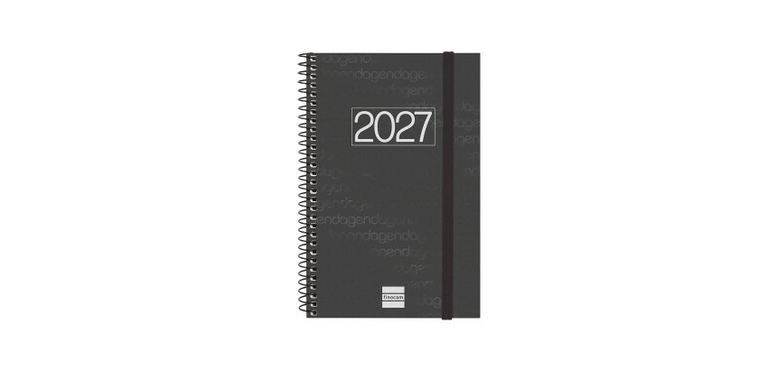 Agenda semana vista espiral Year Finocam E5 117 x 181 mm