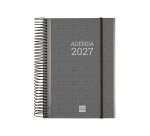 Agenda 155x212 1 Día Página Espiral Personalizable Finocam