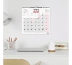 Calendario Pared L 340x320 Mes Vista Escribir Finocam