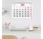 Calendario Pared L 430x310 Mes Vista Números Grandes Finocam