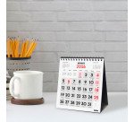 Calendario Sobremesa XS 140x150 Mes Vista Números Grandes Finocam
