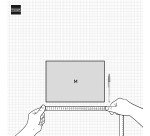 Calendario Pared M 300x210 Mes Vista Números Grandes Finocam