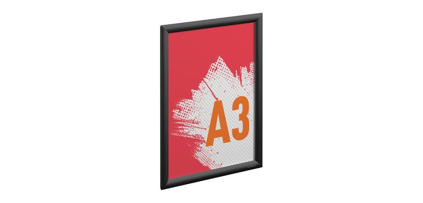 Cadre clipsable aluminium A3