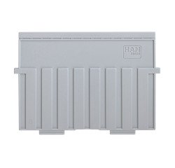 Separador de fichero archivo Han 165 x 225 mm gris - Juego de 5