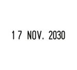 Datario Trodat Printy 4820 IT Altezza data 4 mm