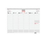 Vade de sobremesa Semana Vista 42 x 31 cm Finocam