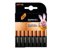 Pile alcaline Duracell Plus Powerboost Ministilo AAA - Blister da 16