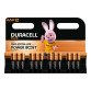 Pile alcaline Duracell Plus Powerboost Ministilo AAA - Blister da 12