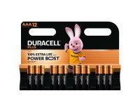 Pile alcaline Duracell Plus Powerboost Ministilo AAA - Blister da 12